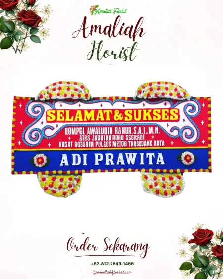 Papan Bunga Ucapan Selamat Damarguna